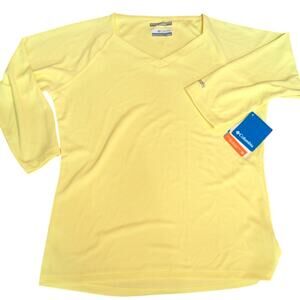 Columbia PFG Omni-Shade Sun Protection Women's V-neck 3/4 Sleeve